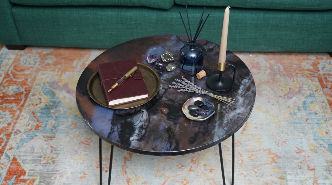 Galaxy Resin Coffee Table
