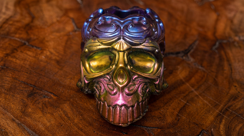 Pourroom Signature Skull Planter