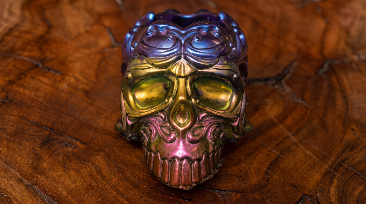 Pourroom Signature Skull Planter
