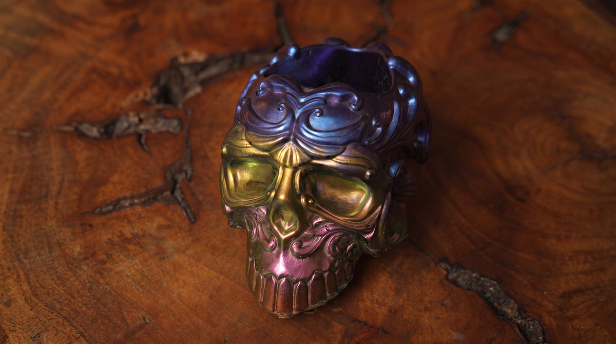 Pourroom Signature Skull Planter