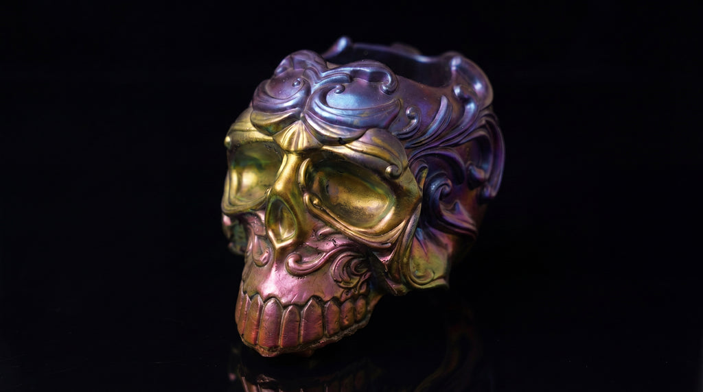 Pourroom Signature Skull Planter