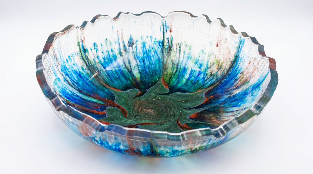 Ocean Resin Decorative Bowl