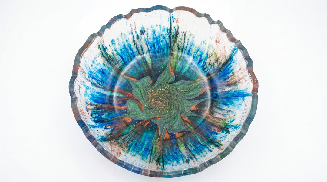 Ocean Resin Decorative Bowl