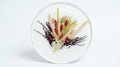 Real flowers 12 inch  Gloden stand